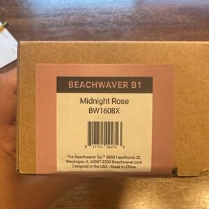 The Beachwaver Co. B1 rotating curling iron color: Midnight Rose